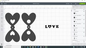 This screenshot shows you what your project will look like in Cricut Design Space
