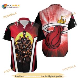 Miami Heat NBA Hawaiian Shirt