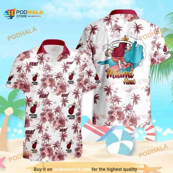 Miami Heat NBA Hawaiian Shirt