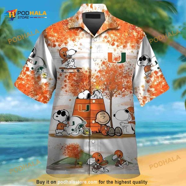 Miami Hurricanes Funny Hawaiian Shirt