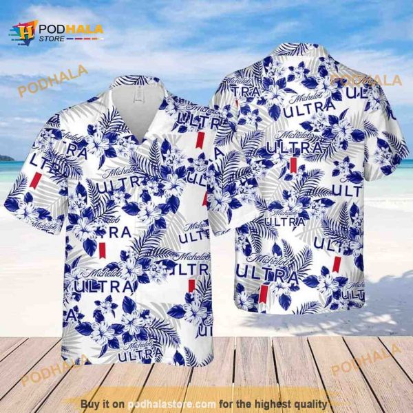 Michelob Ultra Funny Hawaiian Shirt