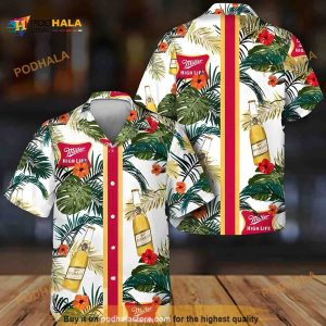 Miller High Life Funny Hawaiian Shirt
