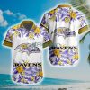 NFL Baltimore Ravens Special Floral Hawaiian Shirt