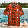 NFL Chicago Bears Logo Design Tropical Orange Shirt Hawaiian Shirt