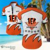 NFL Cincinnati Bengals Big Logo Hawaiian Summer Beach Shirt Full Print