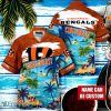 NFL Cincinnati Bengals Logo Fans Love Custom Your Name Hawaiian Shirt Full Over Print
