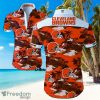 NFL Cleveland Browns Logo Hawaiian Summer Beach Shirt Full Print