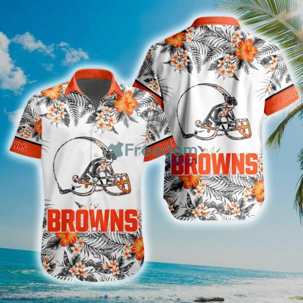NFL Cleveland Browns Special Floral Hawaiian Shirt