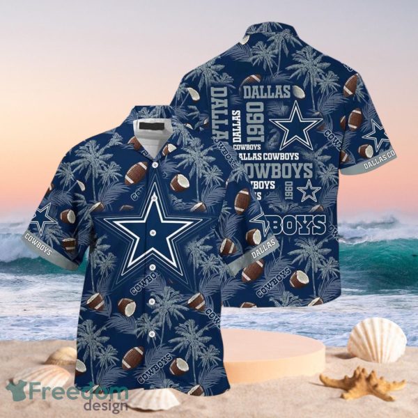 NFL Dallas Cowboys 1960 Logo Gift For Fans Hawaiian Shirt Full Over Print