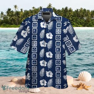 NFL Dallas Cowboys Logo Deshirt Tropical Blue Shirt Hawaiian Shirt