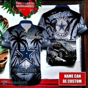 NFL Dallas Cowboys Logo Fans Love Aloha Hawaiian Shirt Full Over Print