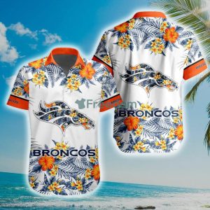 NFL Denver Broncos Special Floral Hawaiian Shirt