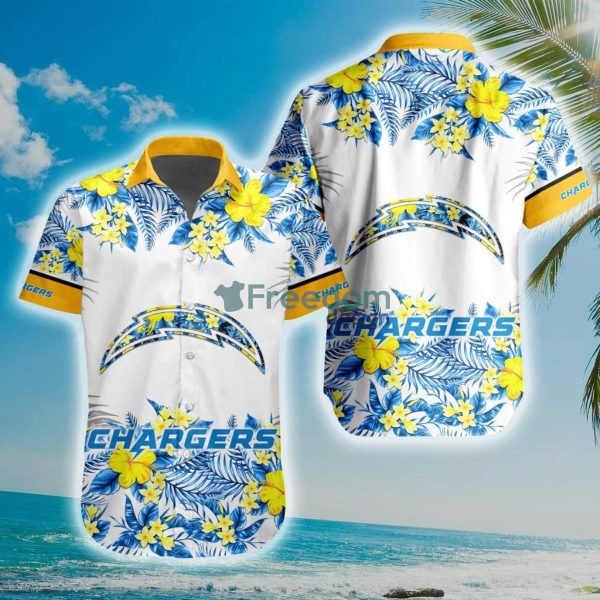 NFL Los Angeles Chargers Special Floral Hawaiian Shirt