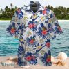 NFL Los Angeles Rams Logo Design Tropical White Shirt Hawaiian Shirt