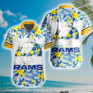 NFL Los Angeles Rams Special Floral Hawaiian Shirt