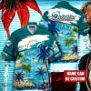 NFL Miami Dolphins Logo Fans Love Custom Your Name Hawaiian Shirt Full Over Print