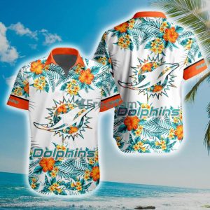NFL Miami Dolphins Special Floral Hawaiian Shirt