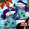 NFL Minnesota Vikings Logo Fans Love Custom Your Name Hawaiian Shirt Full Over Print