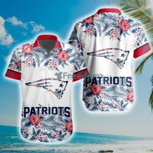 NFL New England Patriots Special Floral Hawaiian Shirt