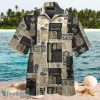 NFL New Orleans Saints Logo Design Grey Tropical Shirt Hawaiian Shirt