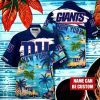 NFL New York Giants Logo Fans Love Custom Your Name Hawaiian Shirt Full Over Print