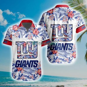 NFL New York Giants Special Floral Hawaiian Shirt