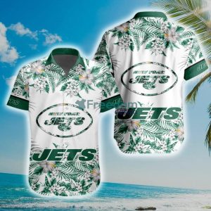 NFL New York Jets Special Floral Hawaiian Shirt