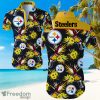 NFL Pittsburgh Steelers Logo Parrot Hawaiian Summer Beach Shirt Full Print