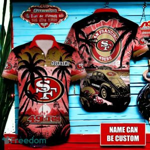 NFL San Francisco 49ers Logo Fans Love Aloha Hawaiian Shirt Full Over Print