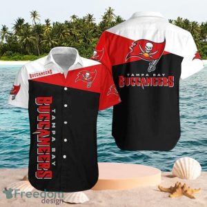 NFL Tampa Bay Buccaneers Logo Design Beach Shirt Hawaiian Shirt