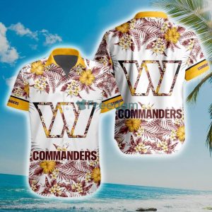 NFL Washington Commanders Special Floral Hawaiian Shirt