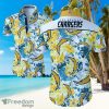 NFl Los Angeles Chargers Logo Light Shirt Hawaiian Summer Beach Shirt Full Print