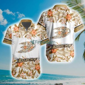 NHL Anaheim Ducks Special Floral Hawaiian Shirt