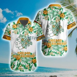 NHL Chicago Blackhawks Special Floral Hawaiian Shirt