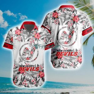 NHL New Jersey Devils Special Floral Hawaiian Shirt