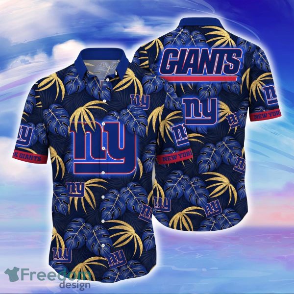 New York Giants NFL Flower Hawaiian Shirt Impressive Gift For Fans