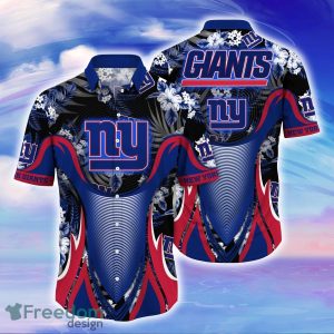 New York Giants NFL Flower Hawaiian Shirt Impressive Gift For Men Women Fans