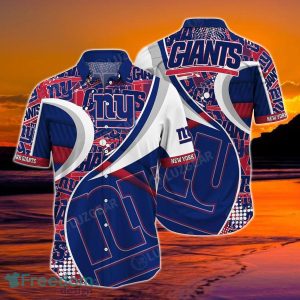 New York Giants NFL Hawaiian Shirt 3D Style Hot Trending Summer For Awesome Fans