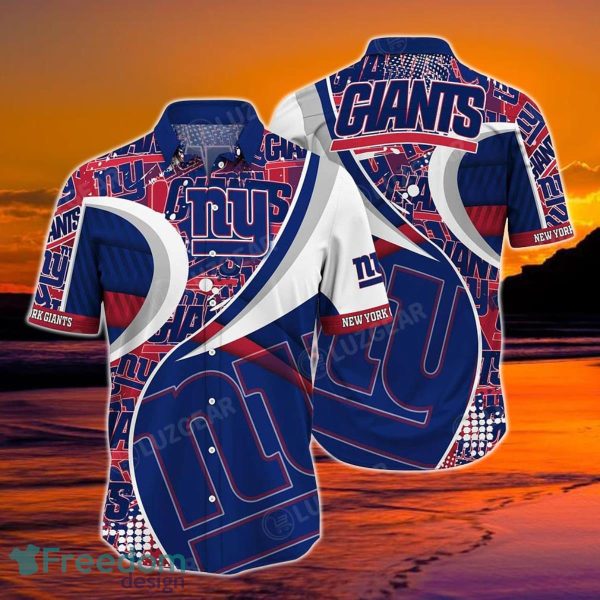 New York Giants NFL Hawaiian Shirt 3D Style Hot Trending Summer For Awesome Fans