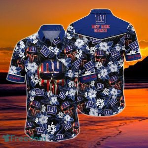 New York Giants NFL Hawaiian Shirt Skull Punisher Printed 3D New Trend Summer For Your Loved Ones
