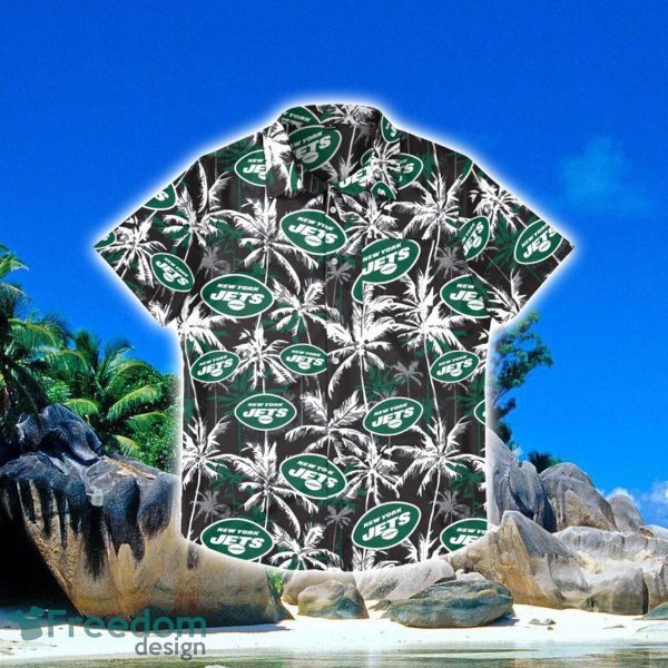 New York Jets NFL Black Floral Hawaiian Shirt Special Gift For Fans