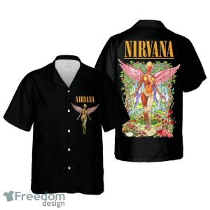 Nirvana Merch In Utero Album Art Hawaiian Shirt Special Gift For Men And Women
