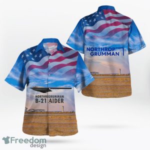 Northrop Grumman B-21 Raider Hawaiian Shirt