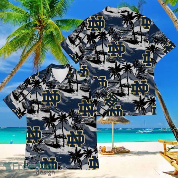 Notre Dame Fighting Irish Sports American Tropical Patterns Hawaiian Shirt