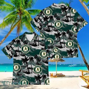 Oakland Athletics Sports American Tropical Patterns Hawaiian Shirt