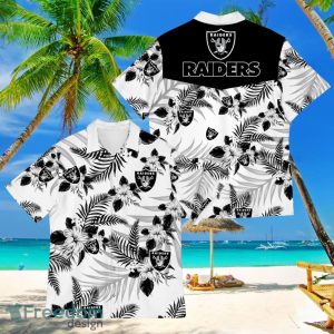 Oakland Raiders Sports American Hawaiian Tropical Patterns Shirt