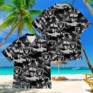 Oakland Raiders Sports American Tropical Patterns Hawaiian Shirt