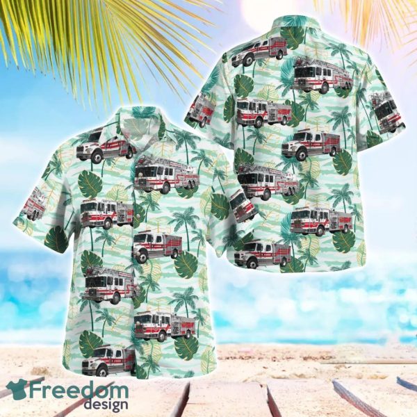 Pennsylvania Borough Of Emmaus Fire Department Hawaiian Shirt Summer Beach Gift