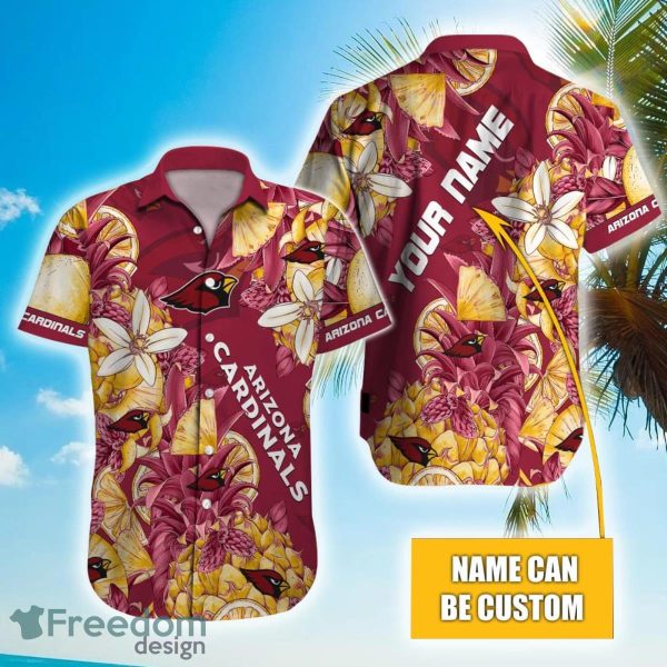 Personalized NFL Arizona Cardinals Special Tropical Fruit Hawaiian Shirt