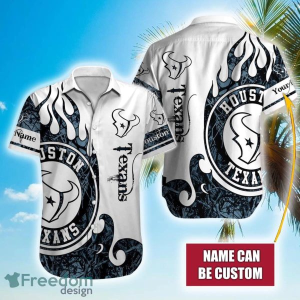 Personalized NFL Houston Texans Special Realtree Hunting Hawaiian Shirt